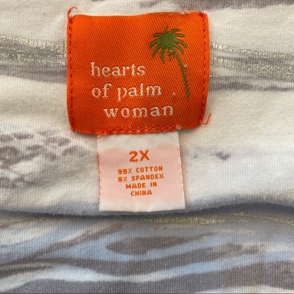 Hearts of Palm Women Blouse - Picture 3 of 5